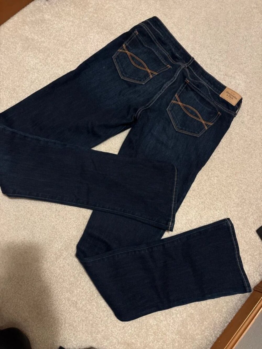 Abercrombie & Fitch wide jeans